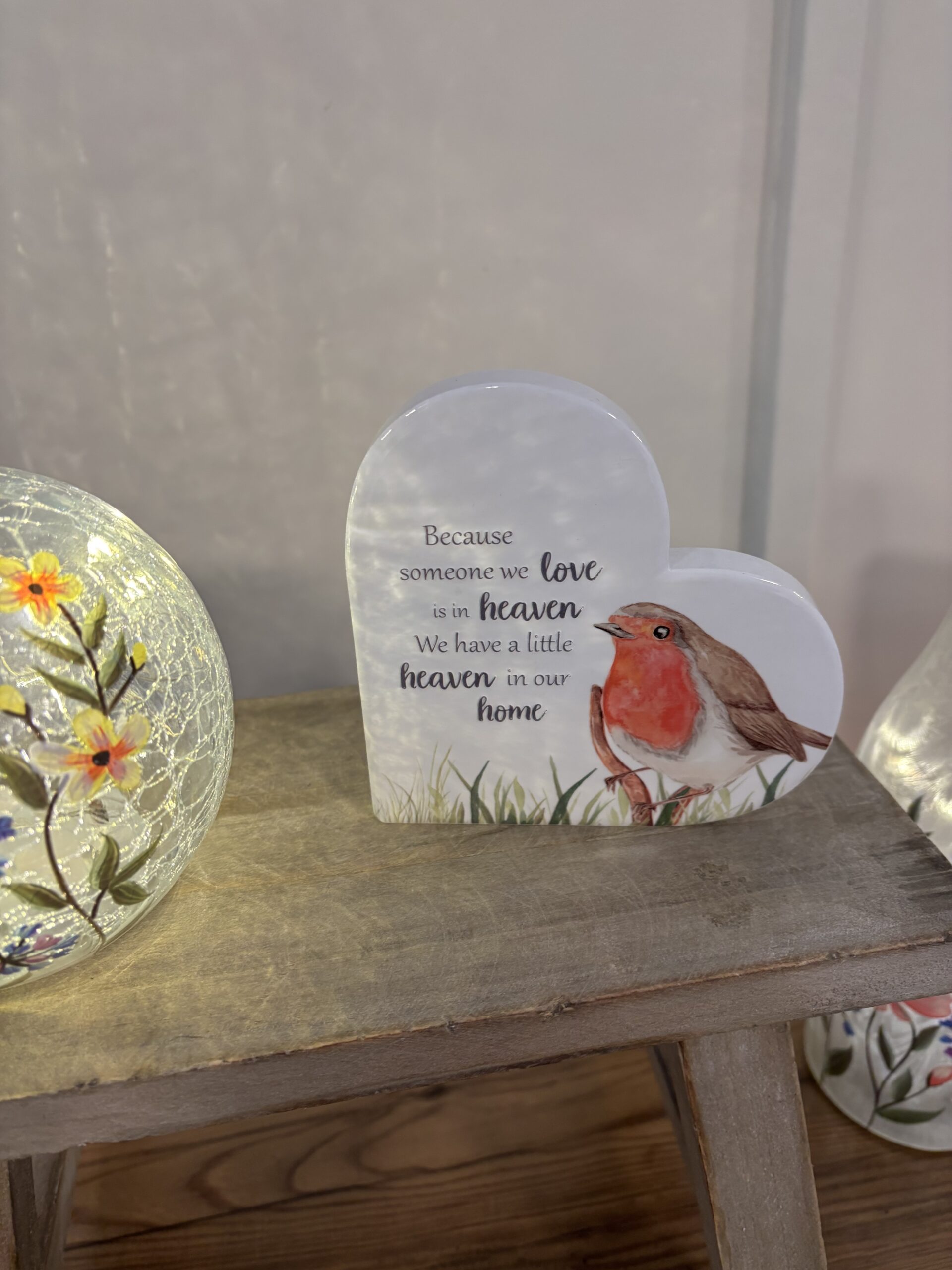 because someone robin heart