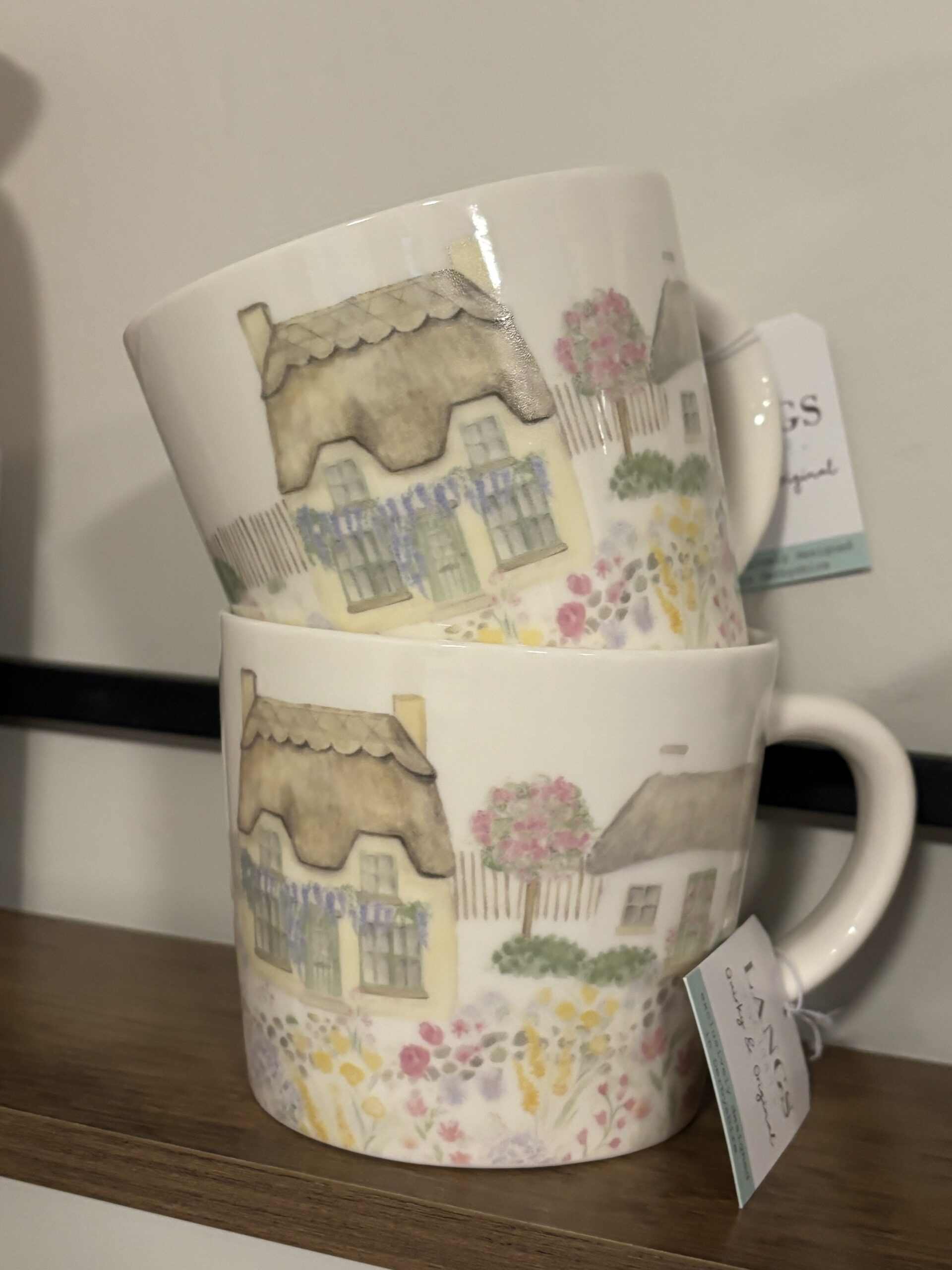 cottage theme mug