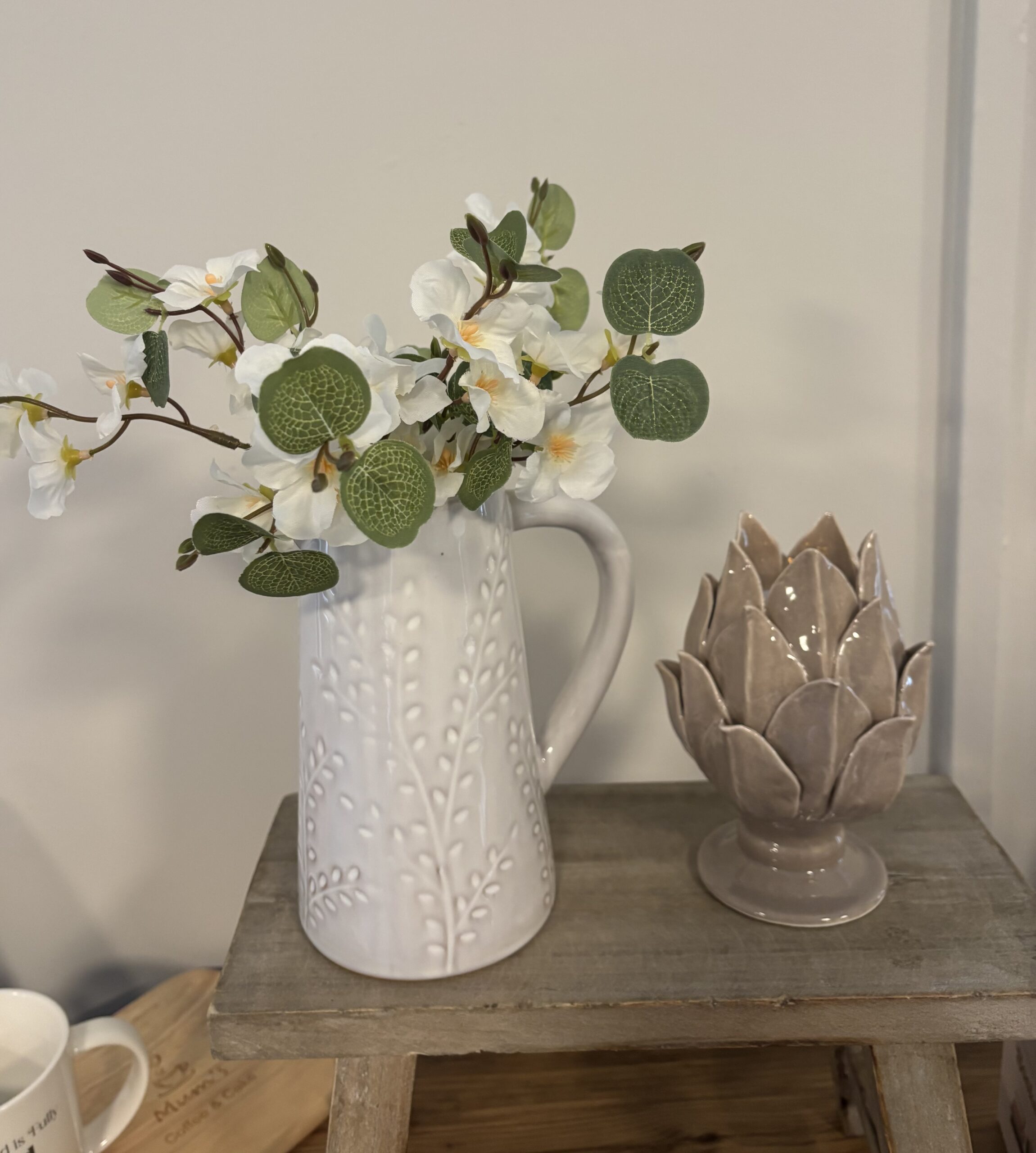 FLORAL FLOWER JUG X 3