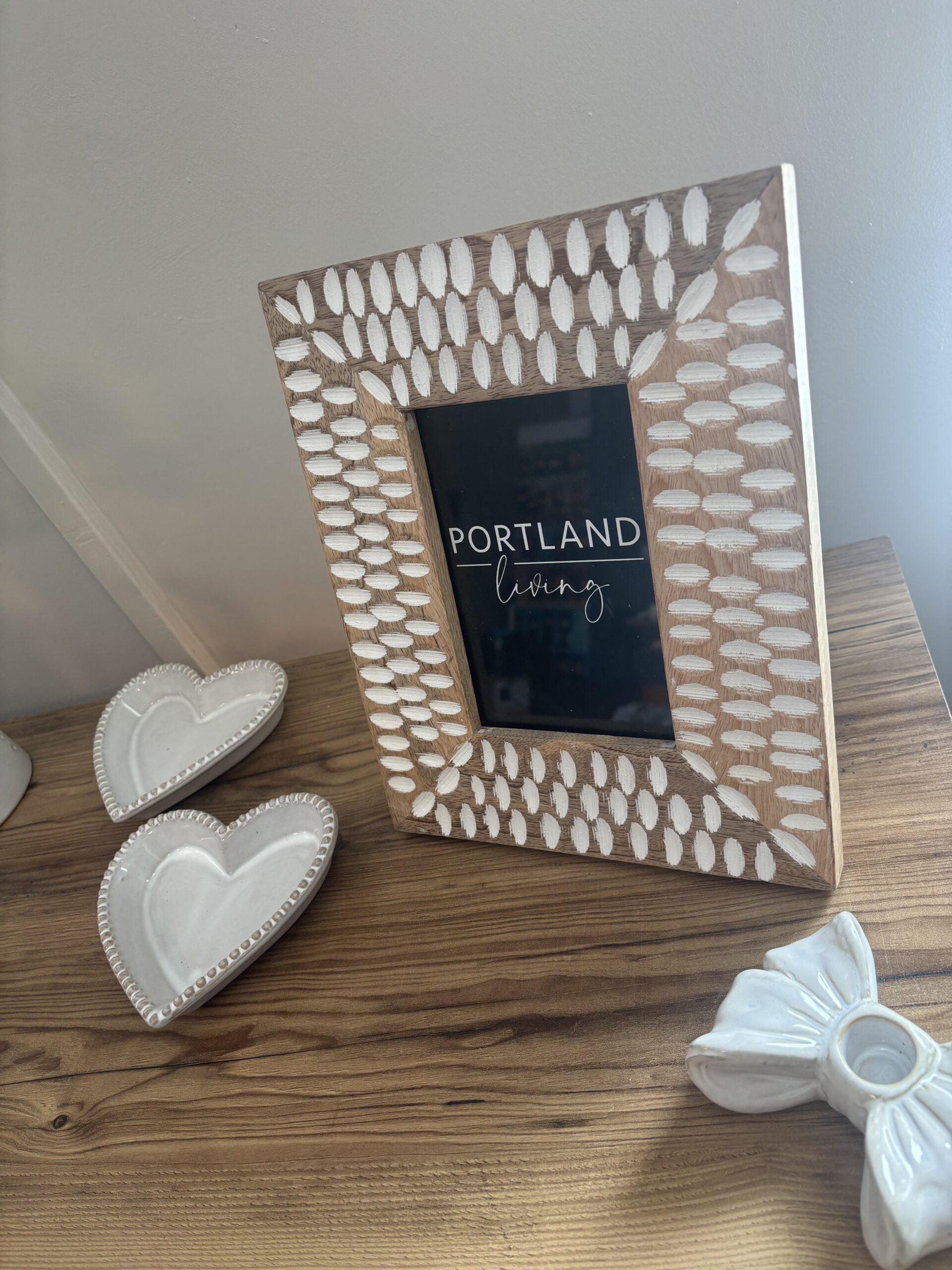 small wooden photo frame