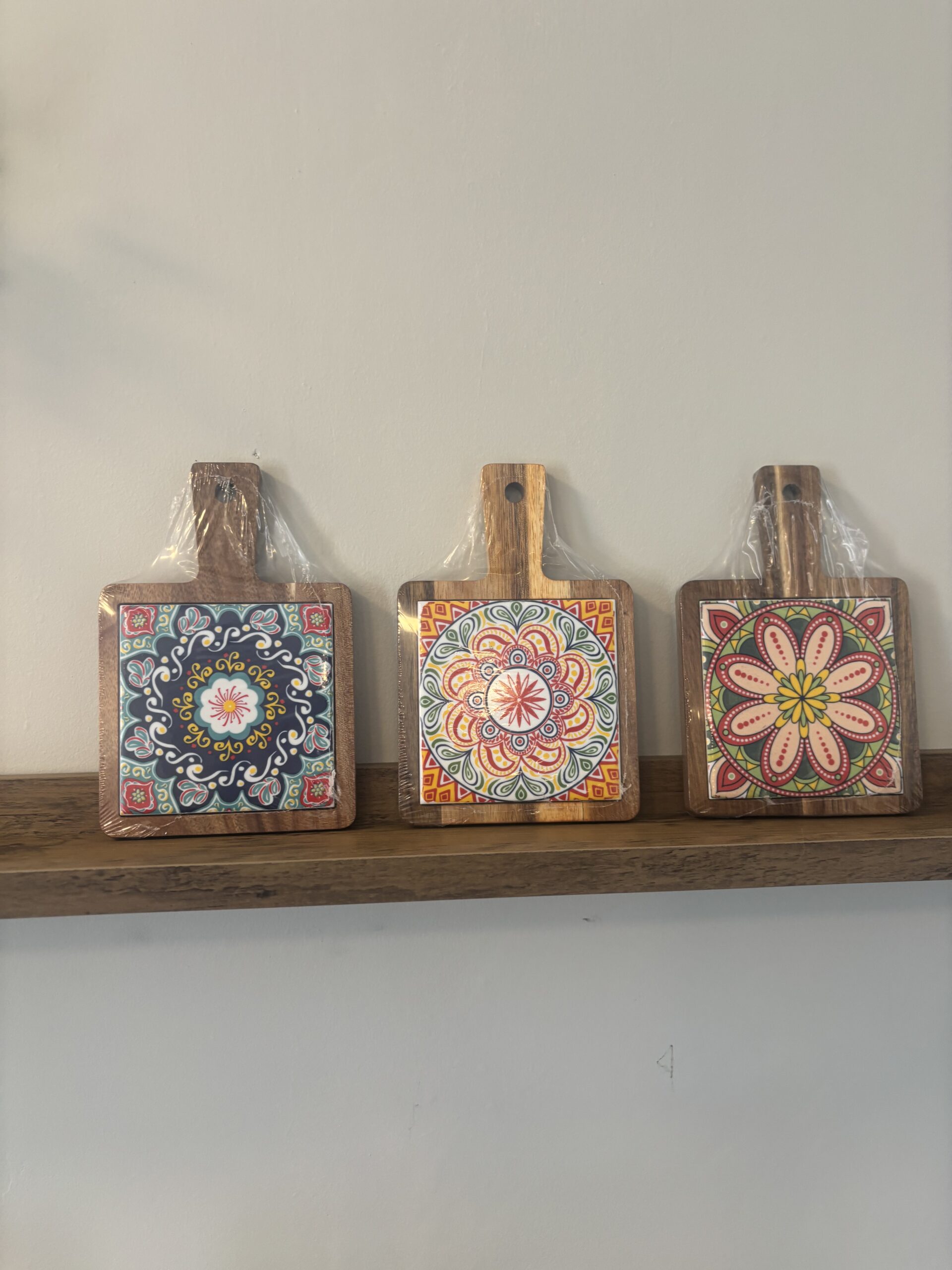 TUSCANY CHEESE BOARDS X 3