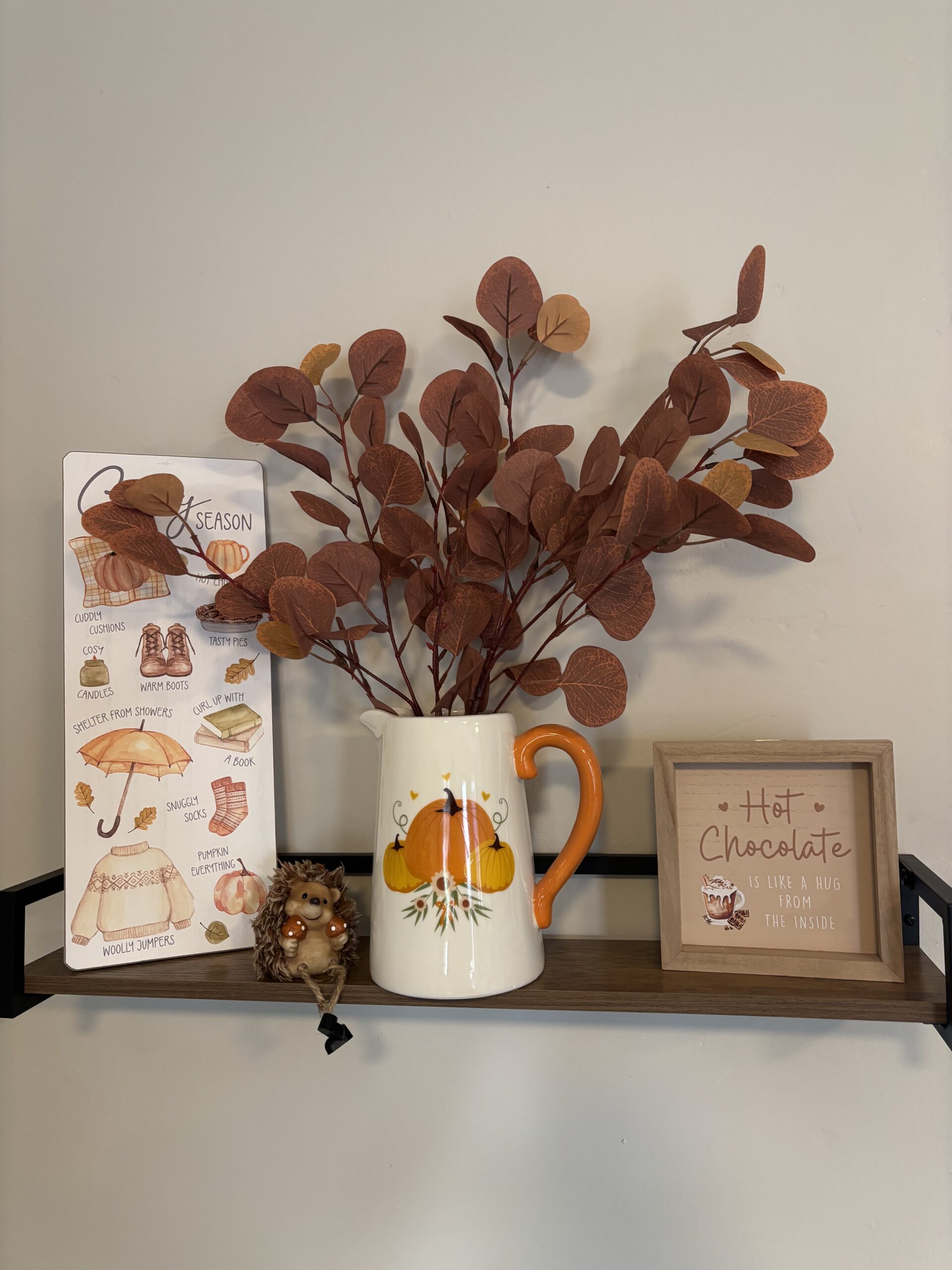 pumpkin flower jug
