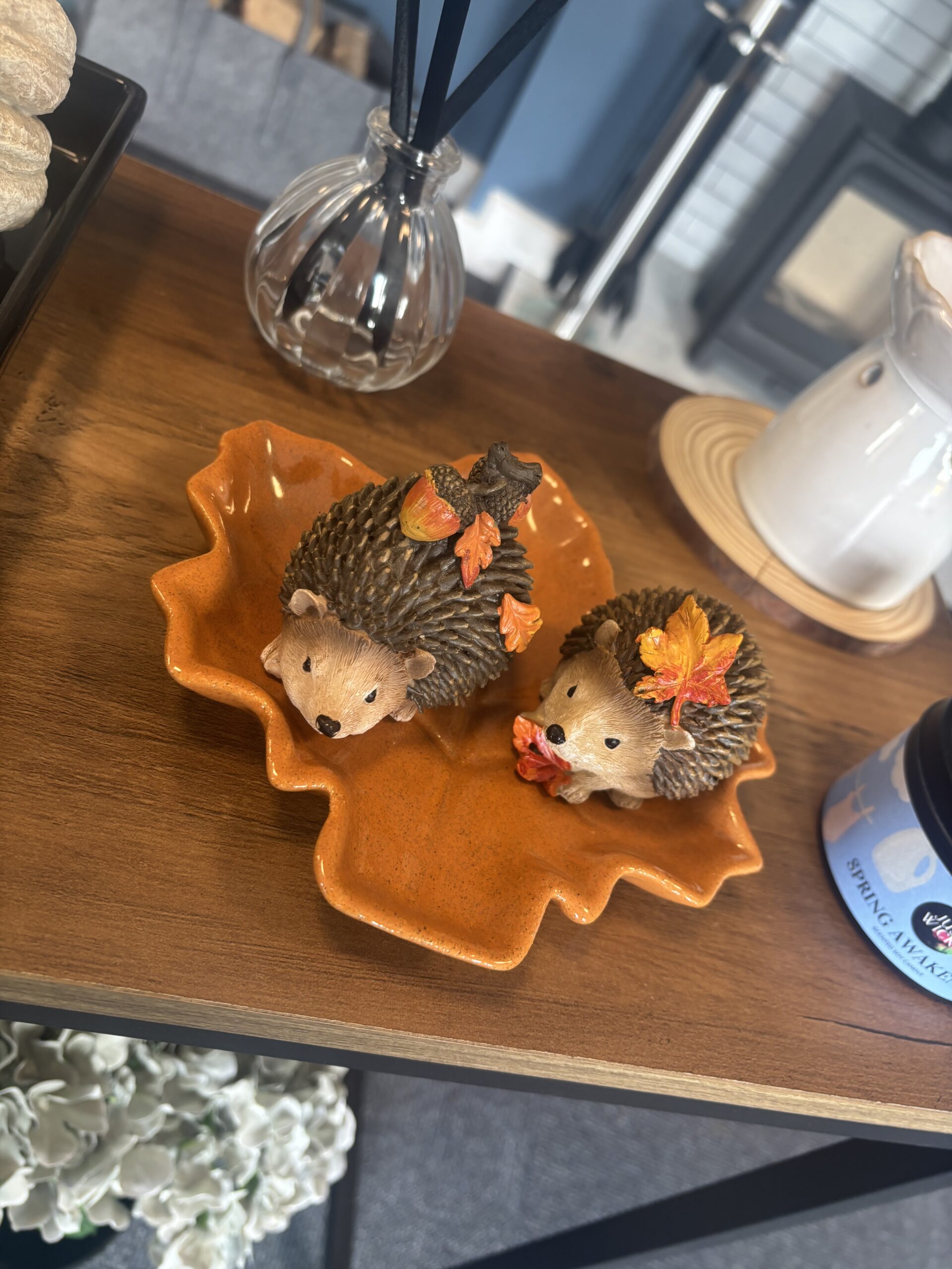autumn hedgehogs x 4